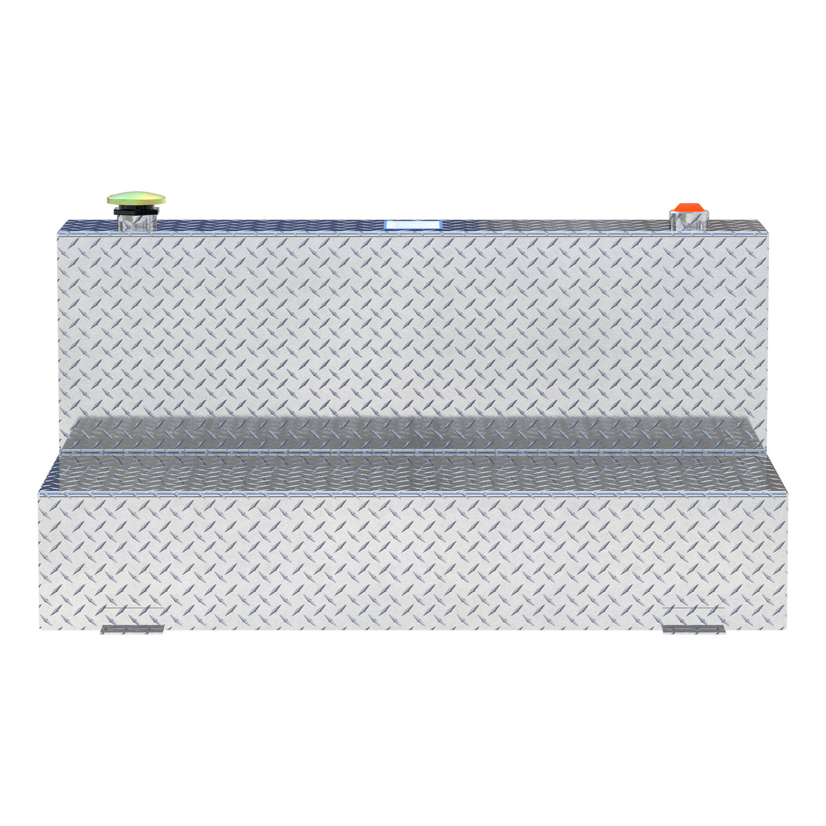 UWS TT-75-L-T-P 75-Gallon L-Shape Bright Aluminum Transfer Tank