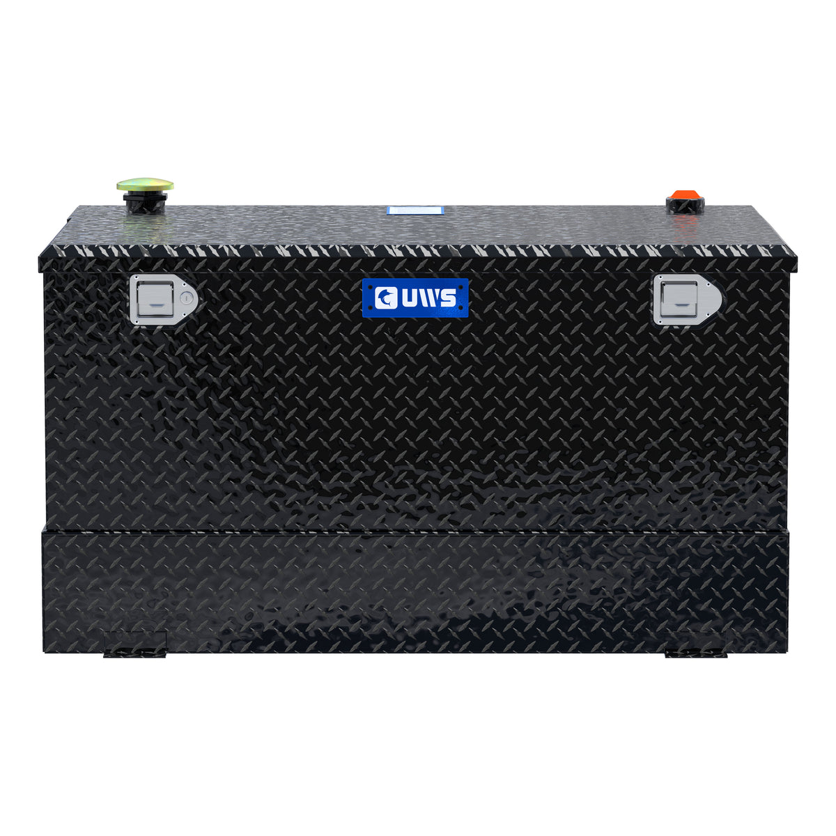 UWS TT-85-COMBO-BLK Gloss Black 85-Gallon Combo Aluminum Transfer Tank