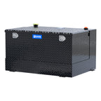 UWS TT-85-COMBO-BLK Gloss Black 85-Gallon Combo Aluminum Transfer Tank