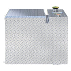 UWS TT-85-COMBO 85-Gallon Combo Bright Aluminum Transfer Tank