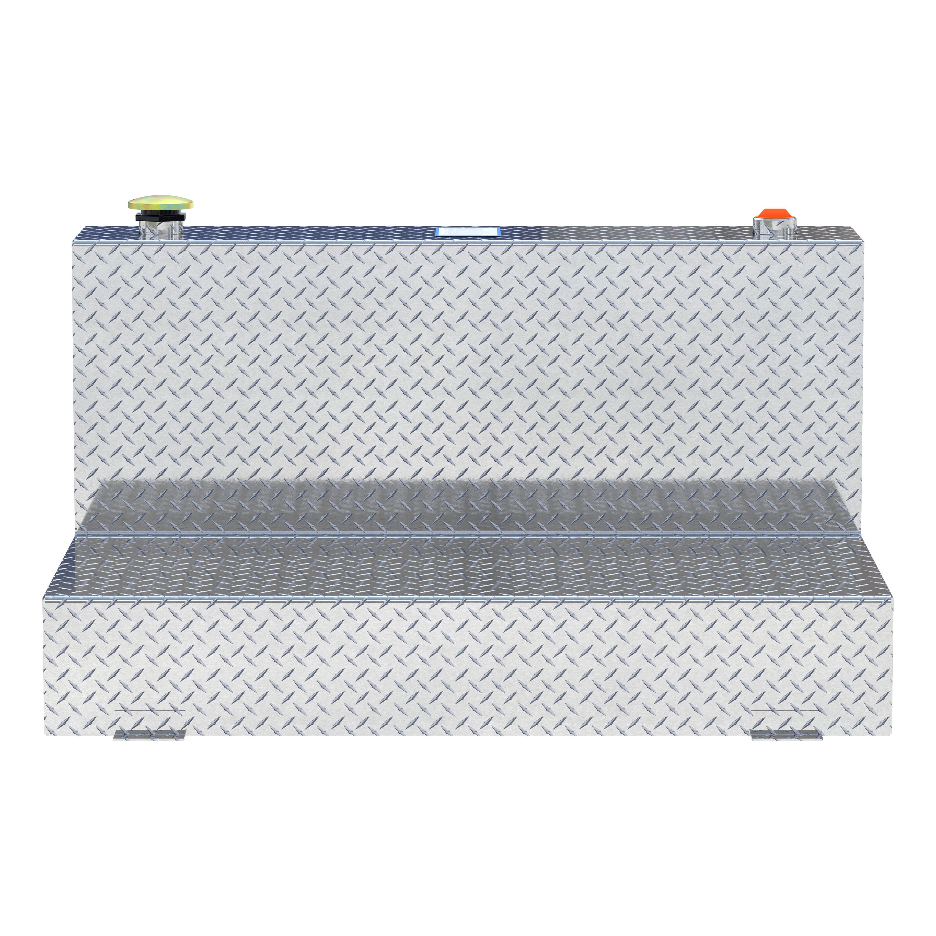 UWS TT-85-L-T-P 85-Gallon L-Shape Bright Aluminum Transfer Tank