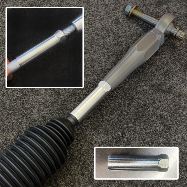 Foutz Motorsports Tie Rod Support Sleeve – 16mm, Silver Zinc 2010-2014 Ford F-150 SVT Raptor 2017-2025 Ford F-150 Raptor