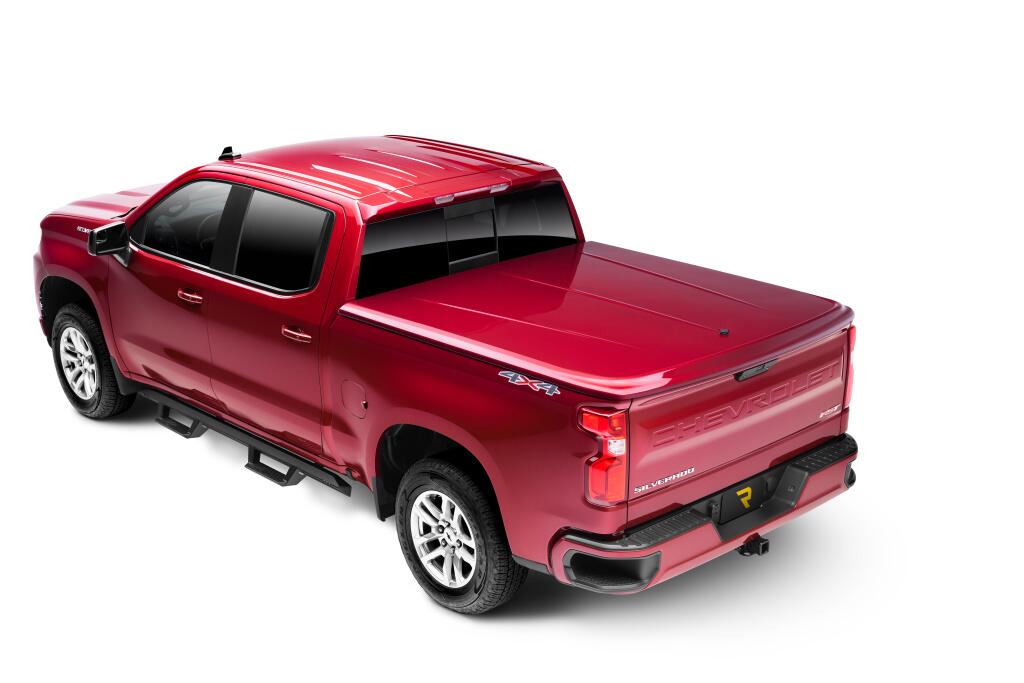 Tonneau Cover LUX 2019 (New Body Style) 2023 Silverado 5 Foot 9 Inch Bed Pacific Blue Metallic UnderCover