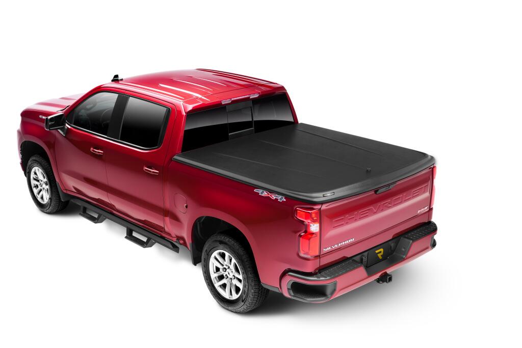 Tonneau Cover SE 2019 (New Body Style) 2026 Silverado 1500 6 Foot 7 Inch Bed Without Multi-Flex Tailgate Black Textured UnderCover