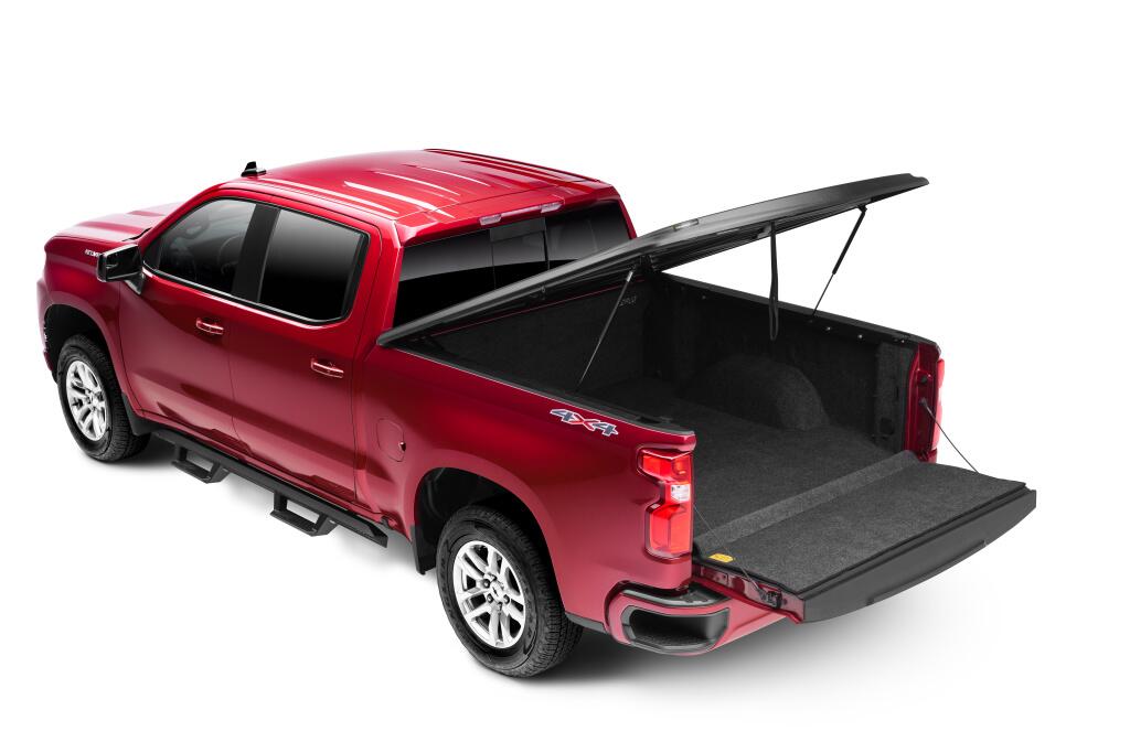 Tonneau Cover SE 2019 (New Body Style) 2026 Silverado 1500 6 Foot 7 Inch Bed Without Multi-Flex Tailgate Black Textured UnderCover