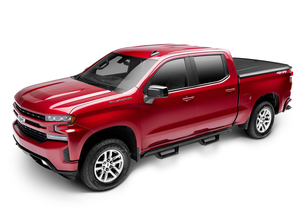 Tonneau Cover SE 2019 (New Body Style) 2026 Silverado 1500 6 Foot 7 Inch Bed Without Multi-Flex Tailgate Black Textured UnderCover