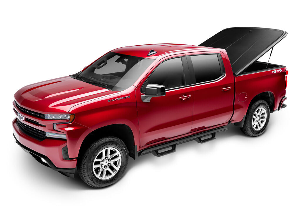 Tonneau Cover SE 2019 (New Body Style) 2026 Silverado 1500 6 Foot 7 Inch Bed Without Multi-Flex Tailgate Black Textured UnderCover