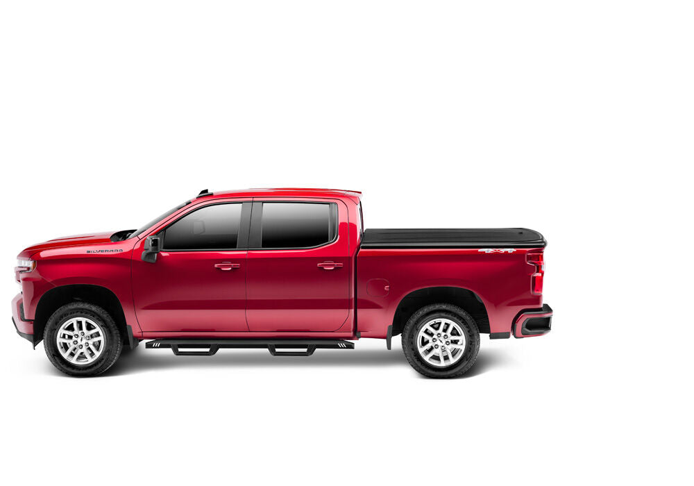 Tonneau Cover SE 2019 (New Body Style) 2026 Silverado 1500 6 Foot 7 Inch Bed Without Multi-Flex Tailgate Black Textured UnderCover