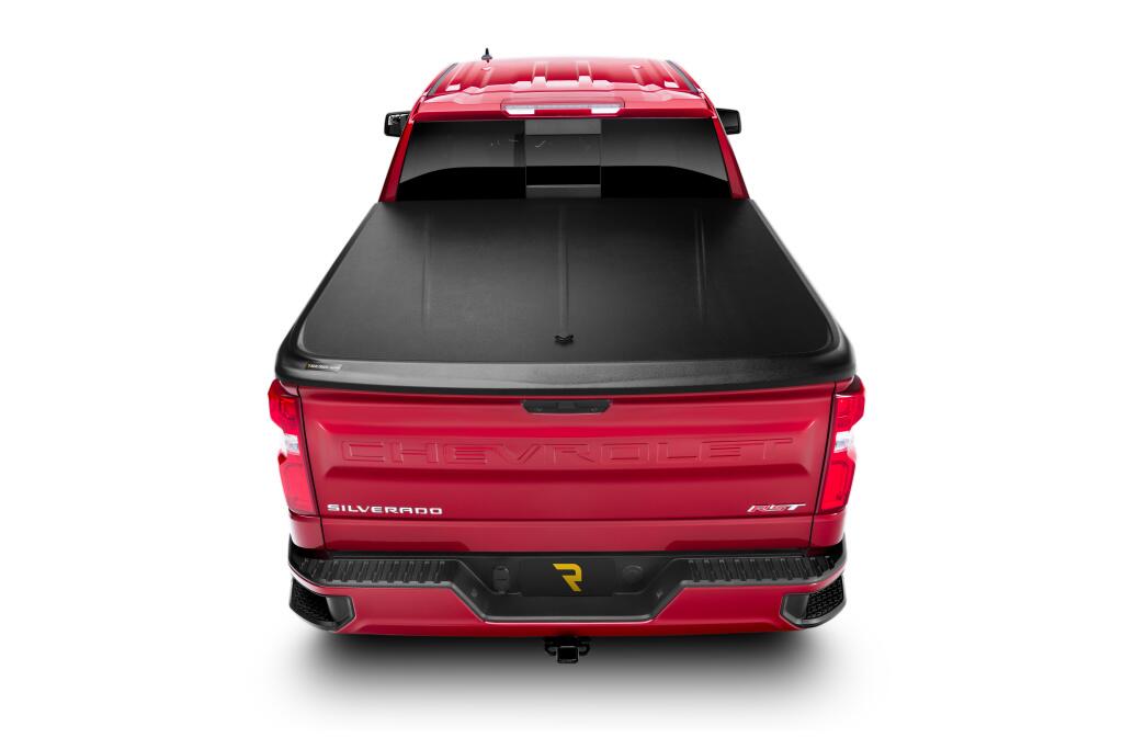 Tonneau Cover SE 2019 (New Body Style) 2026 Silverado 1500 6 Foot 7 Inch Bed Without Multi-Flex Tailgate Black Textured UnderCover