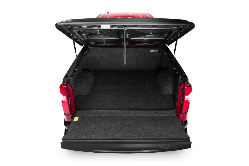 Tonneau Cover SE 2019 (New Body Style) 2026 Silverado 1500 6 Foot 7 Inch Bed Without Multi-Flex Tailgate Black Textured UnderCover