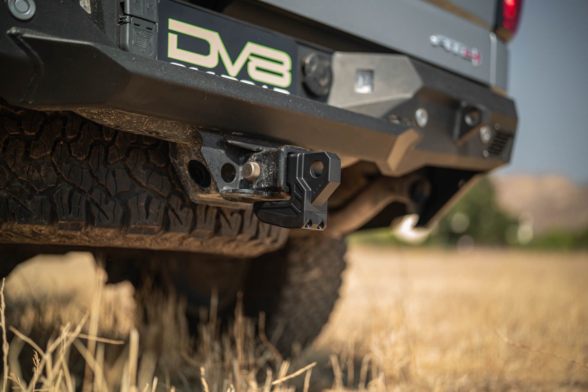 DV8 Xtract Hitch Skid Plate Black DV8 Offroad