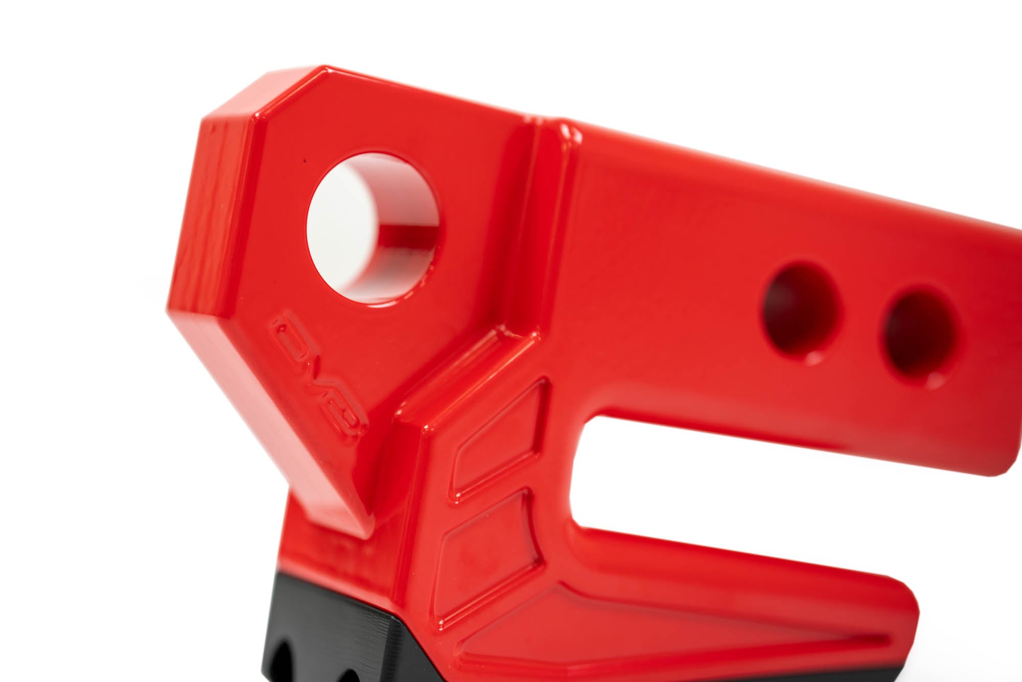 DV8 Xtract Hitch Skid Plate Red DV8 Offroad