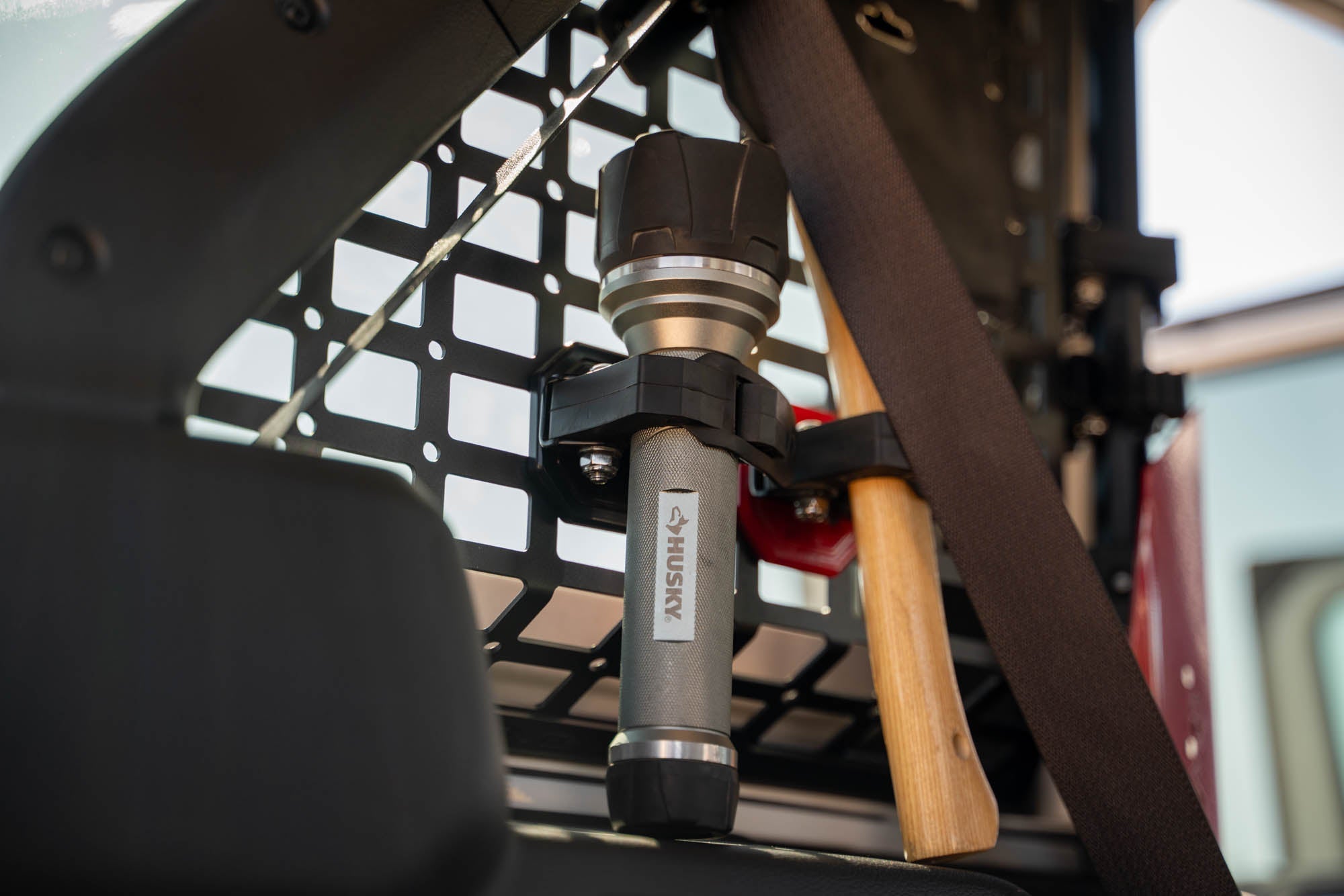Quick Release Molle Tool Mounts Black DV8 Offroad