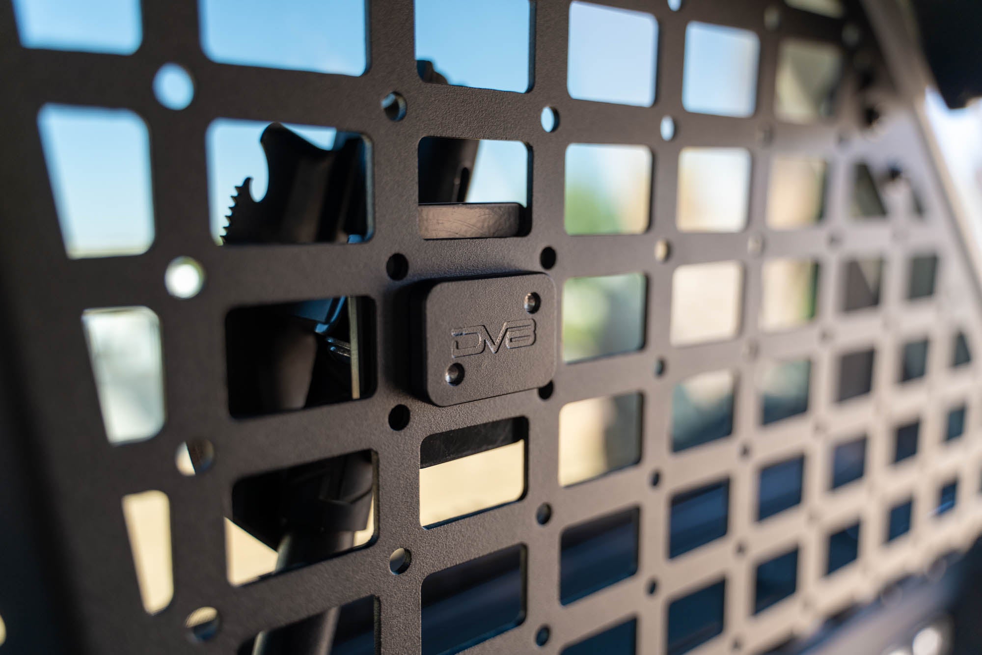 Quick Release Molle Tool Mount Red DV8 Offroad