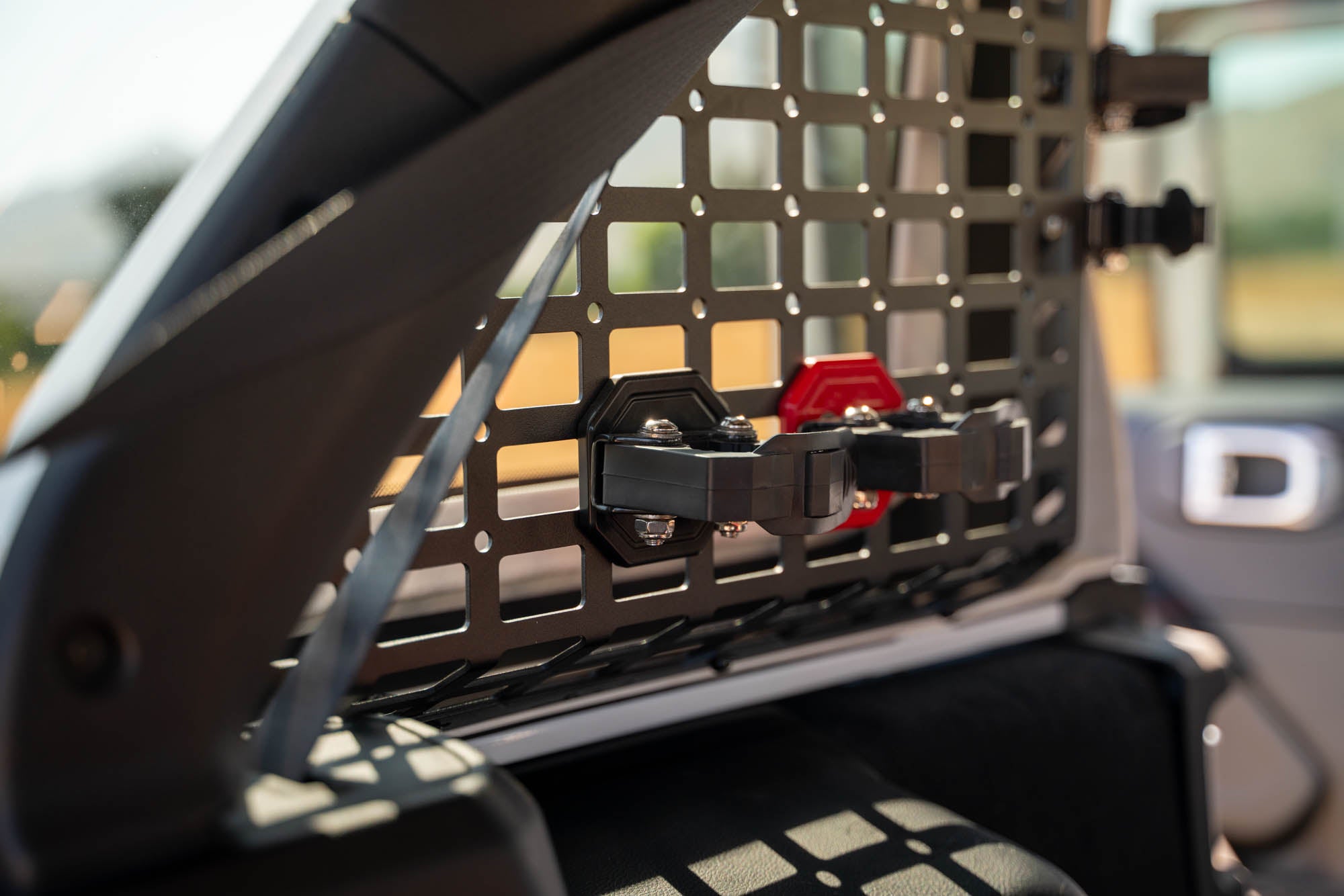 Quick Release Molle Tool Mount Red DV8 Offroad