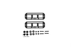 Universal Molle Panels 7 Inch x 2.5 Inch Pair DV8 Offroad