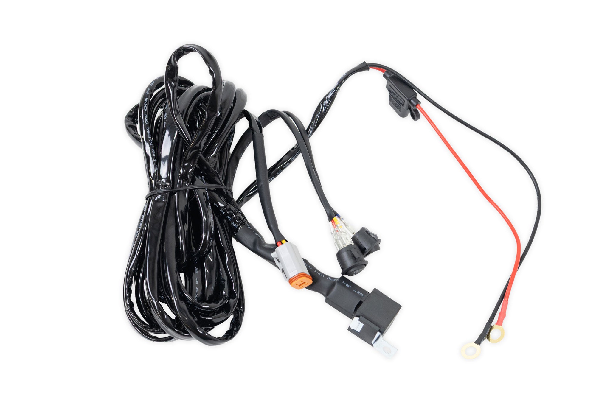 40 AMP DT 4 Inch Pin Halo Light Harness DV8 Offroad