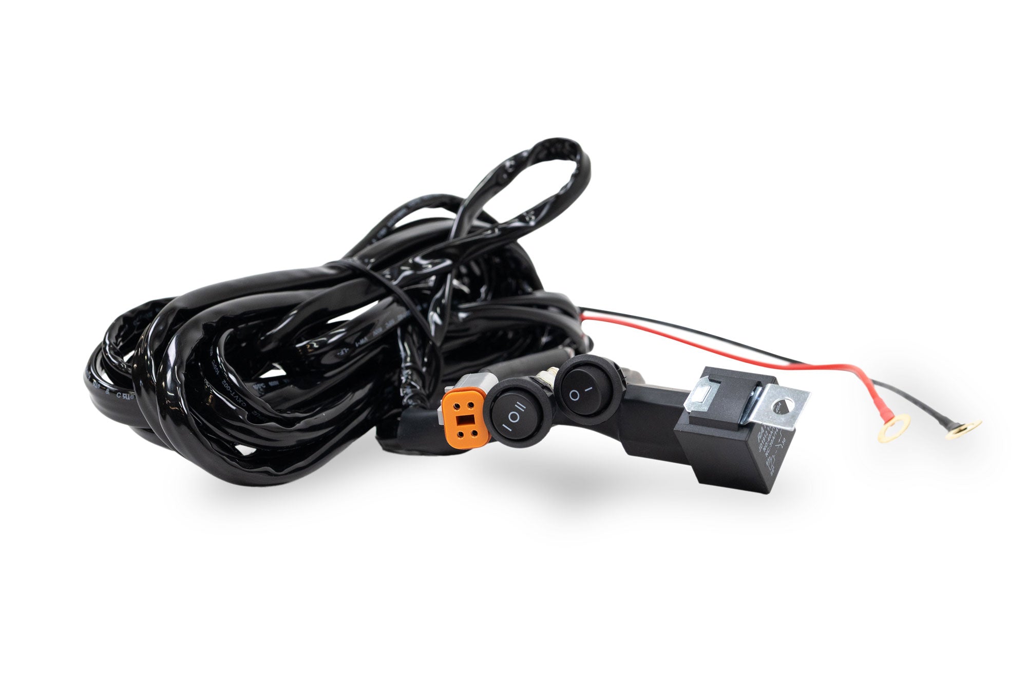 40 AMP DT 4 Inch Pin Halo Light Harness DV8 Offroad