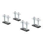 UWS UTV-59KM UTV Tool Box Hardware Kit for Kawasaki Mule Pro-FXT