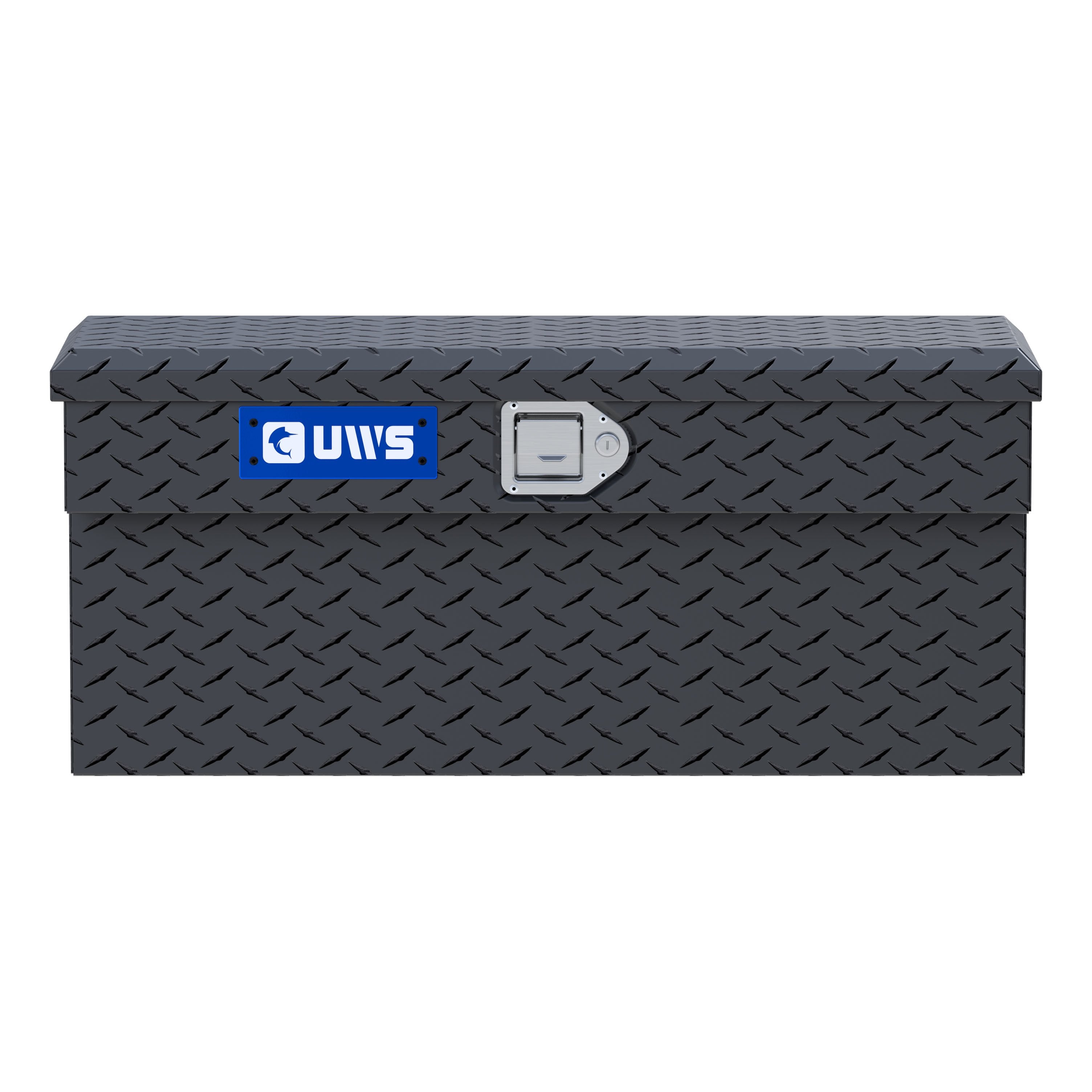 UWS UTV-SM33-MB Matte Black Aluminum UTV Side Tool Box - Polaris Ranger (LTL Shipping Only)