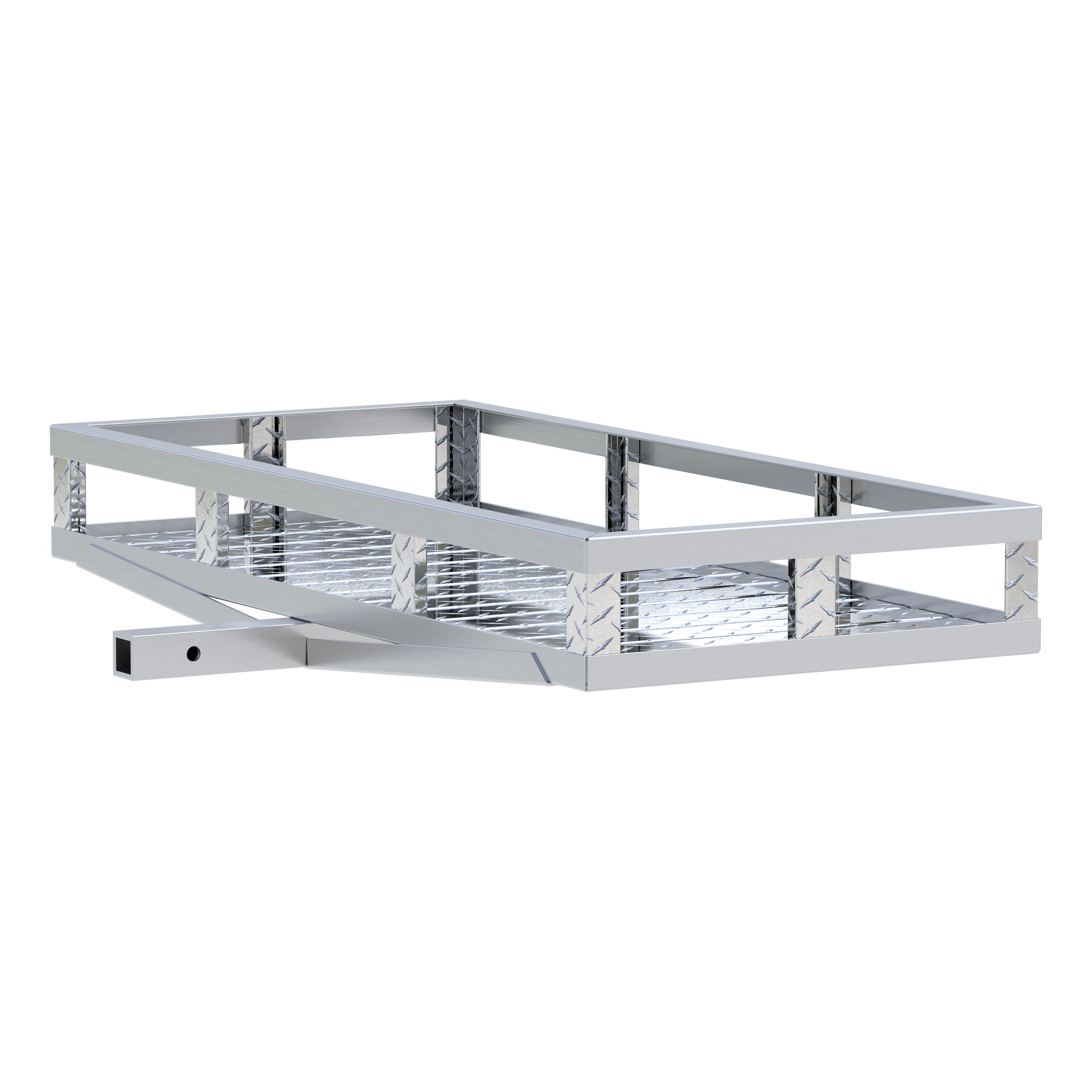 UWS UWS-CARRIER 51-Inch x 23-Inch Aluminum Hitch Cargo Carrier Rack for 2-Inch Receiver