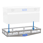 UWS UWS-CARRIER 51-Inch x 23-Inch Aluminum Hitch Cargo Carrier Rack for 2-Inch Receiver