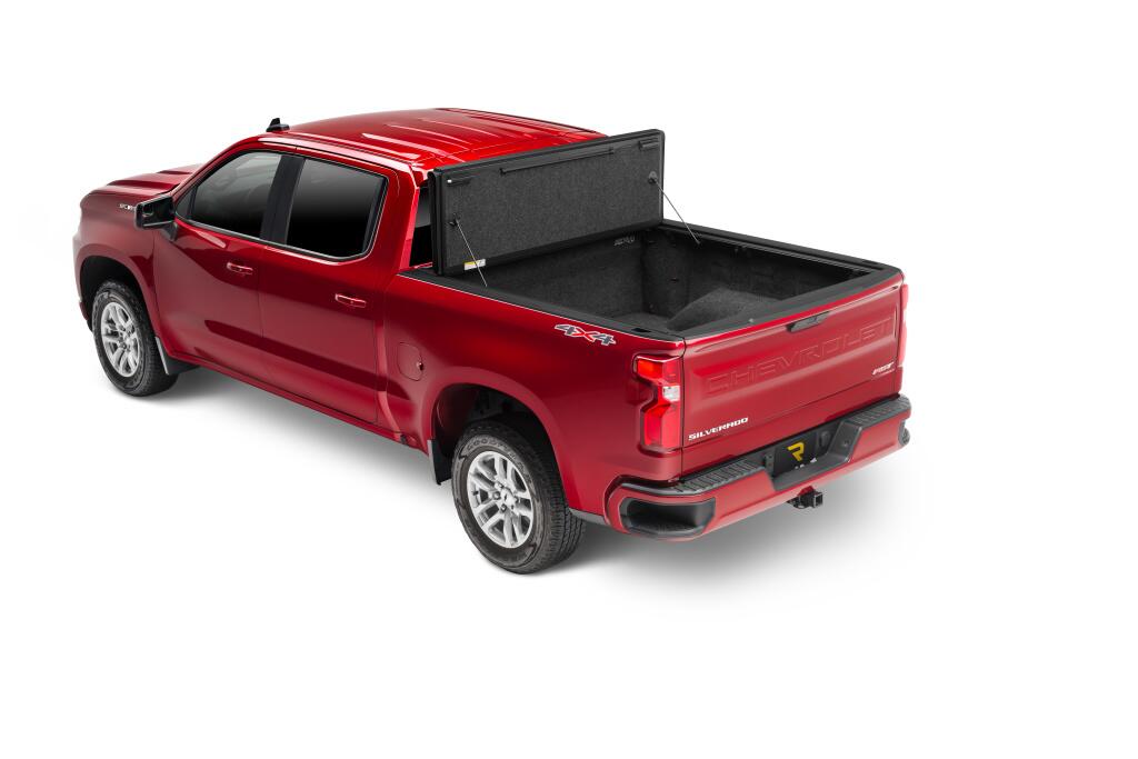 Tonneau Cover Ultra Flex 2019 (New Body Style) 2026 Chevrolet Silverado/GMC Sierra 1500 6 Foot 7 Inch Bed Std/Ext/Crew With Or Without MultiPro Tailgate Without CarbonPro Truck Bed Matte Black Finish UnderCover