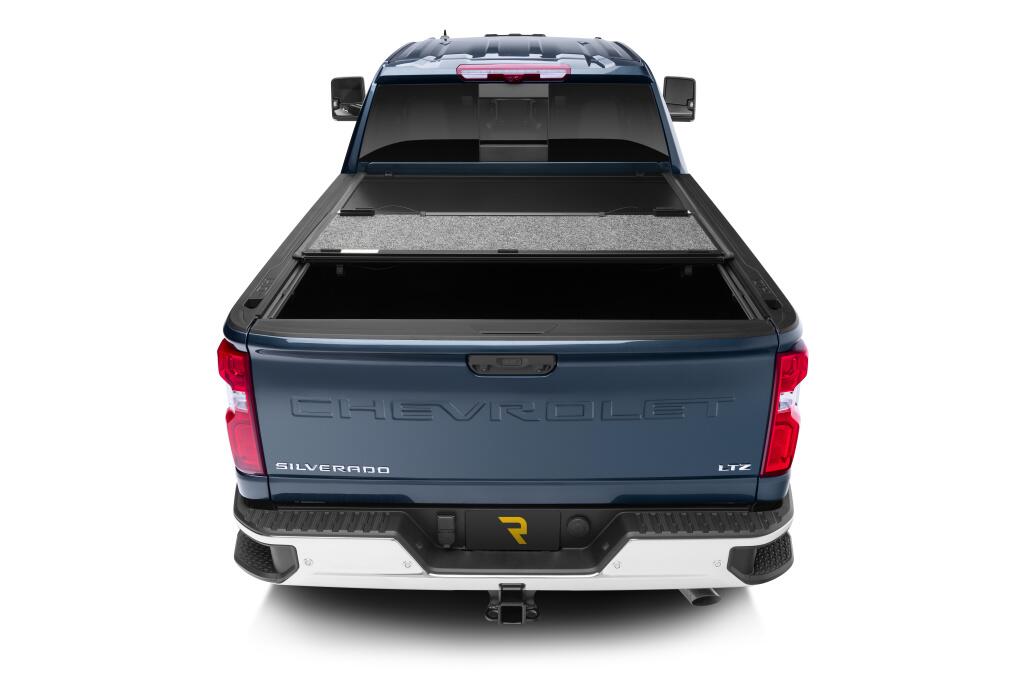 Tonneau Cover Ultra Flex 2020-2026 Silverado/Sierra 2500 HD/3500 HD 6 Foot 10 Inch Bed Matte Black Finish UnderCover