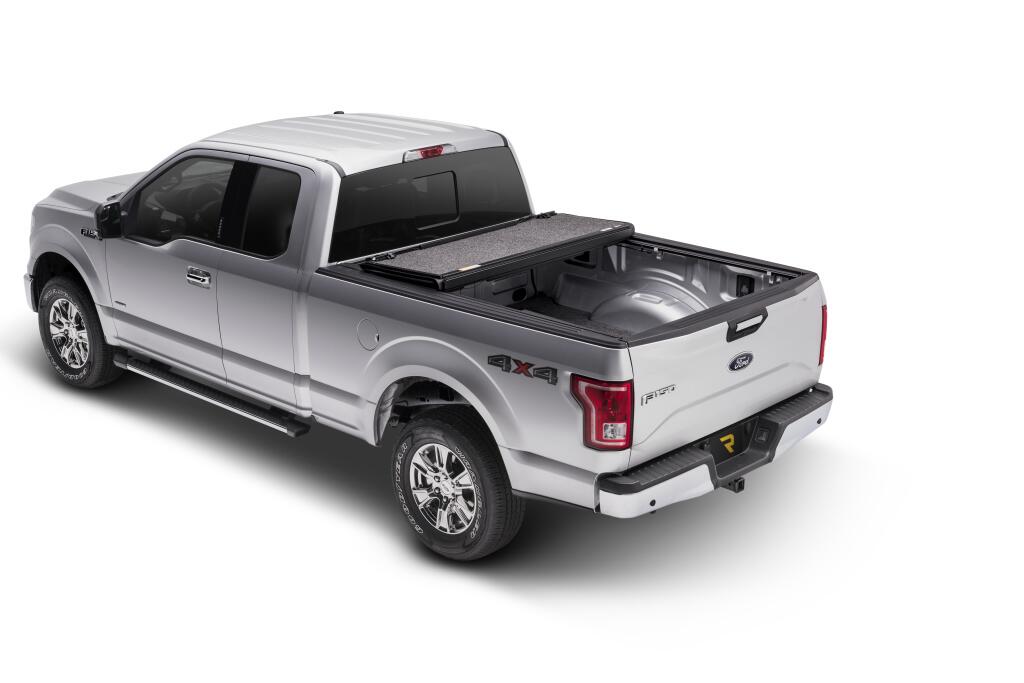 Tonneau Cover Ultra Flex 2008-2016 Ford F-250/350 6 Foot 9 Inch Bed Std/Ext/Crew Cab Matte Black Finish UnderCover
