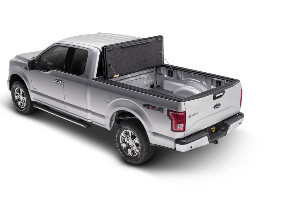Tonneau Cover Ultra Flex 2008-2016 Ford F-250/350 6 Foot 9 Inch Bed Std/Ext/Crew Cab Matte Black Finish UnderCover