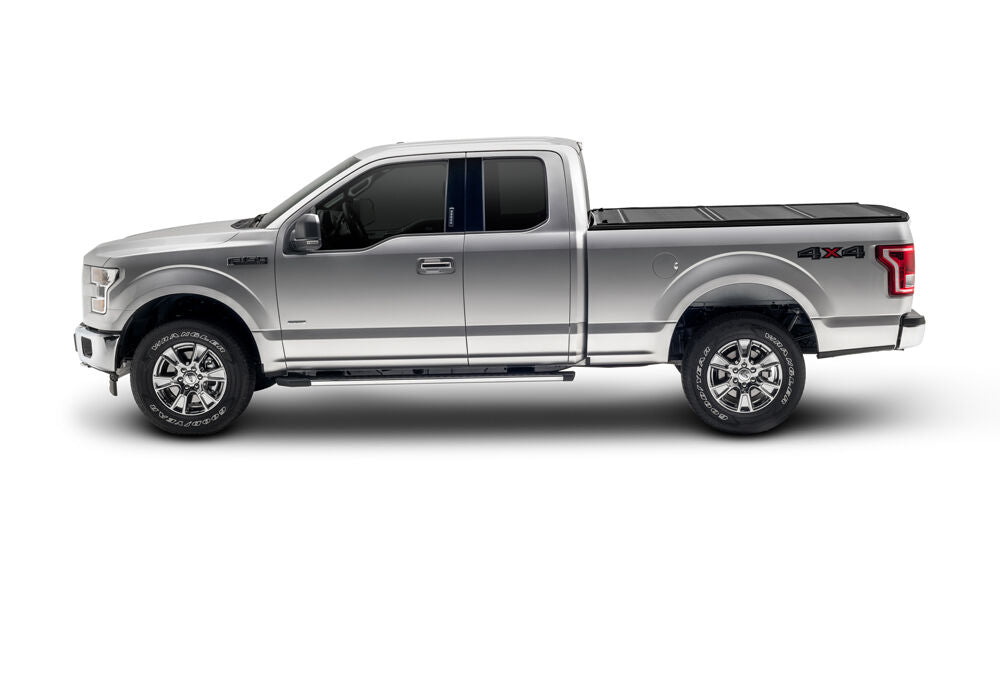 Tonneau Cover Ultra Flex 2015-2020 Ford F-150 8 Foot 2 Inch Bed Std/Ext/Crew Matte Black Finish UnderCover