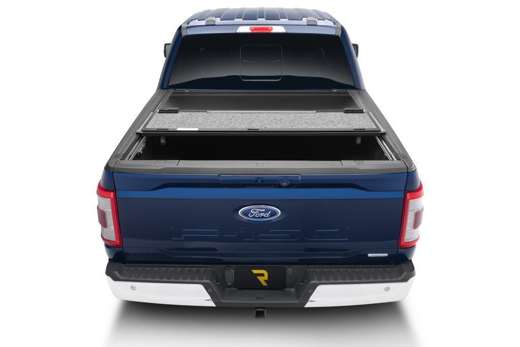 Tonneau Cover Ultra Flex 2021-2026 Ford F-150 6 Foot 7 Inch Bed Std/Ext/Crew Matte Black Finish UnderCover