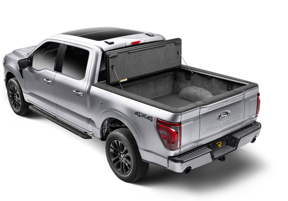 Tonneau Cover RealTruck NASCAR Edition 2019-2026 (New Body Style) Ram 5 Foot 7 Inch Bed Crew Cab Without RamBox Without Multifunction Tailgate Matte Black Finish