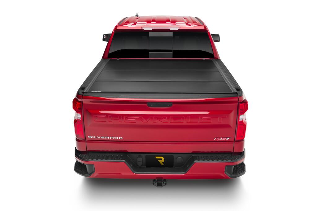 Tonneau Cover Ultra Flex 2007-2021 Toyota Tundra 5 Foot 6 Inch Bed CrewMax Without Deck Rail System Without Trail Special Edition Storage Boxes Matte Black Finish UnderCover