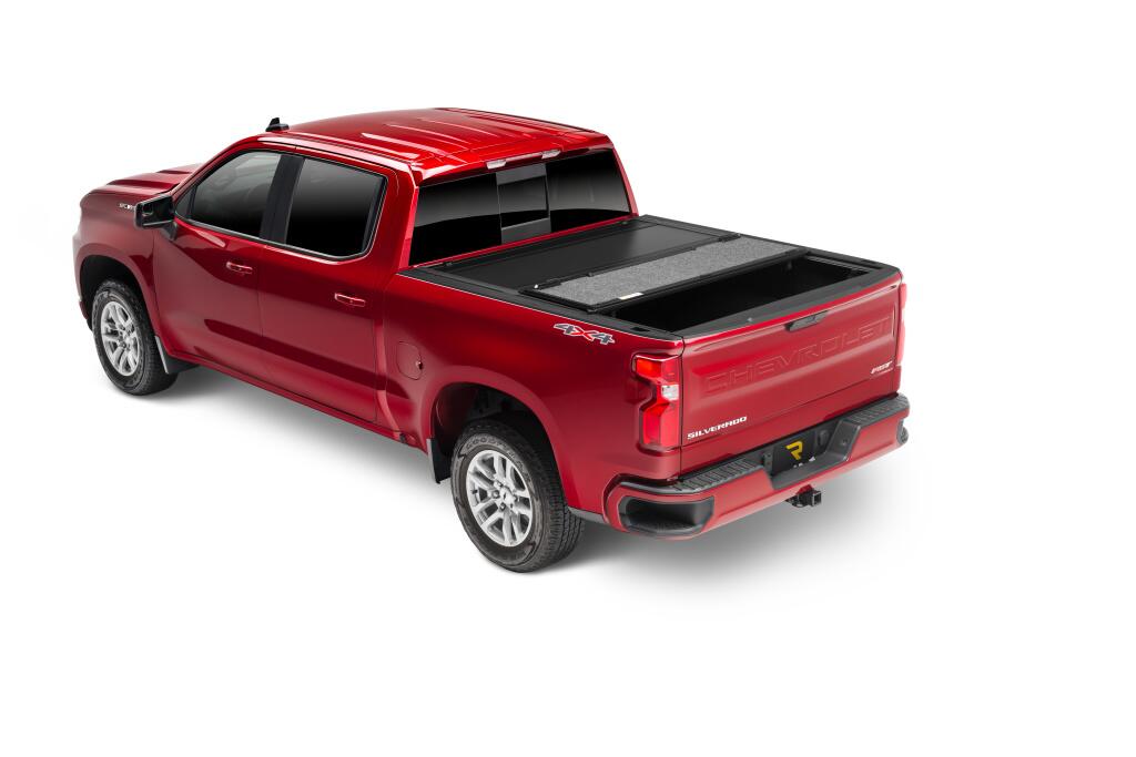 Tonneau Cover Ultra Flex 2024-2026 Toyota Tacoma 5 Foot Bed Matte Black Finish UnderCover