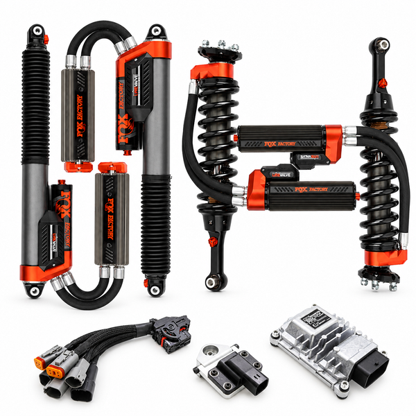 Fox Factory Race 3.0 Live Valve Shocks + SDI E-CLIK Upgrade Kit for 2017-2018 Ford F-150 Raptor