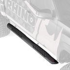 V3 Series Aluminum 5 Inch Elipse Side Steps with Mounting Brackets Textured Black 1999-2016 Ford F-250/F-350 Extended Cab Go Rhino
