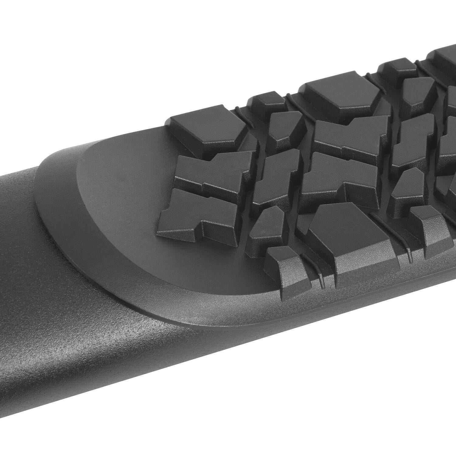 V3 Series Aluminum 5 Inch Elipse Side Steps with Mounting Brackets Textured Black 2020-2025 Jeep Gladiator Go Rhino