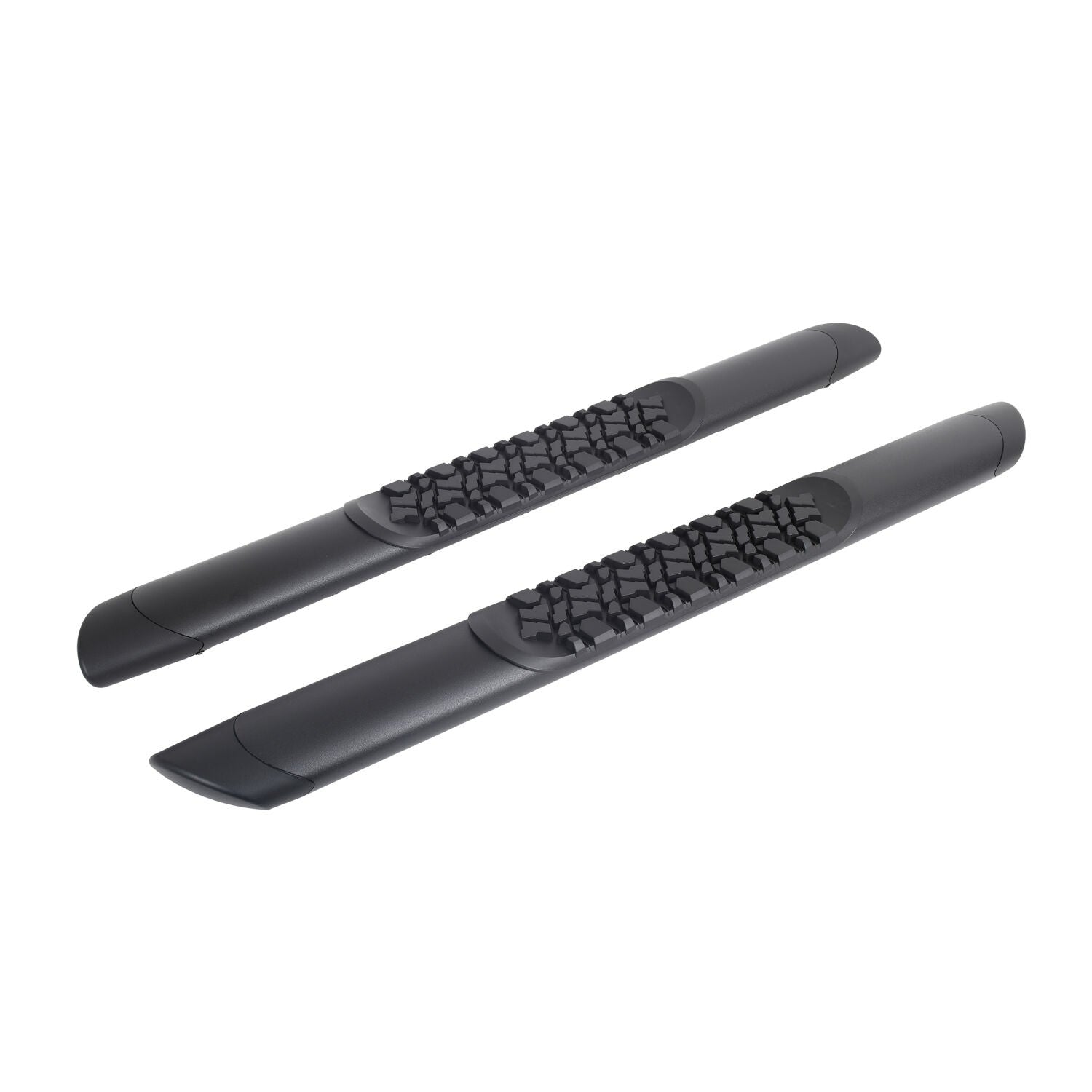 V3 Series Aluminum Side Steps with Mounting Brackets Textured Black For 2018-2025 Jeep Wrangler JL Go Rhino