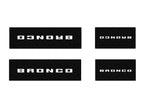 Door Sill Protection Overlays Fits 2021-2026 Ford Bronco