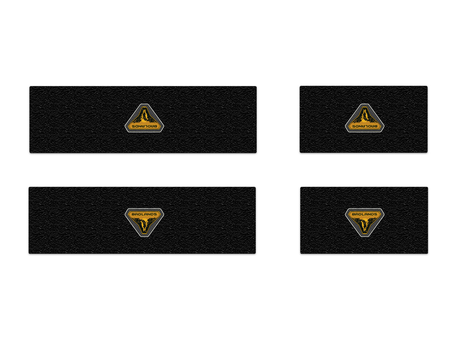 Door Sill Protection Overlays Fits 2021-2026 Ford Bronco