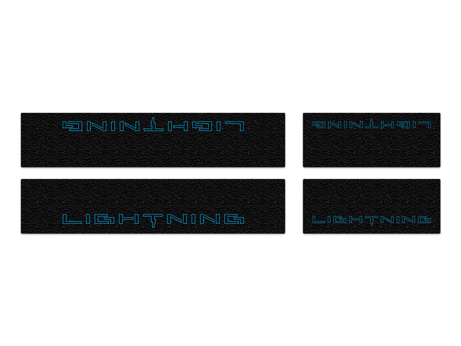 Door Sill Protection Overlays Fits 2015-2026 Ford F-150
