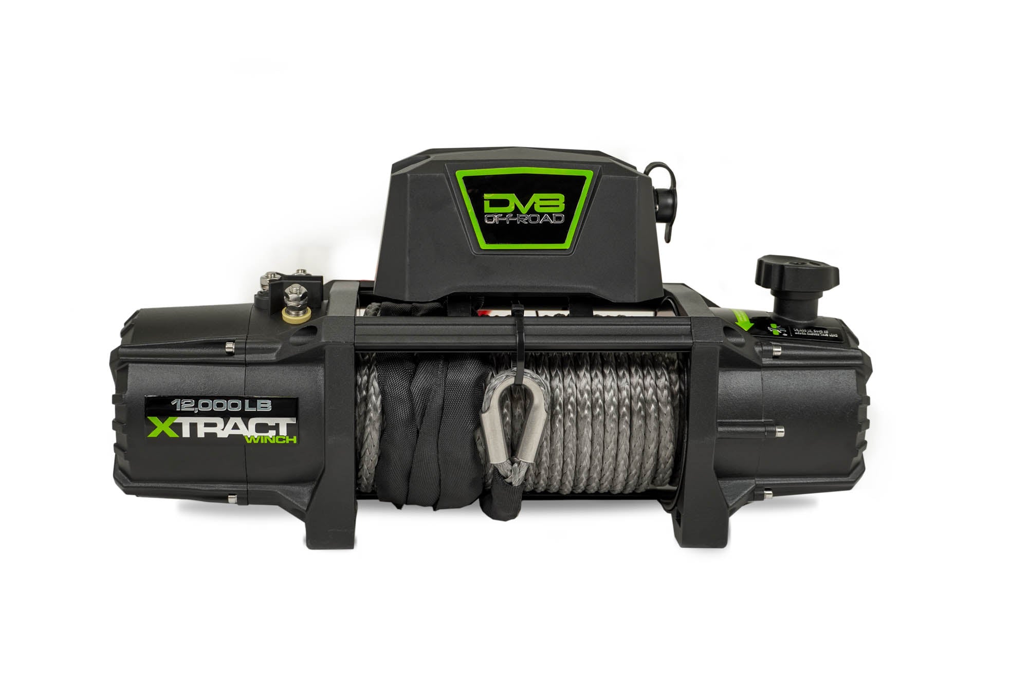 Xtract 12k Synthetic Rope Winch DV8 Offroad