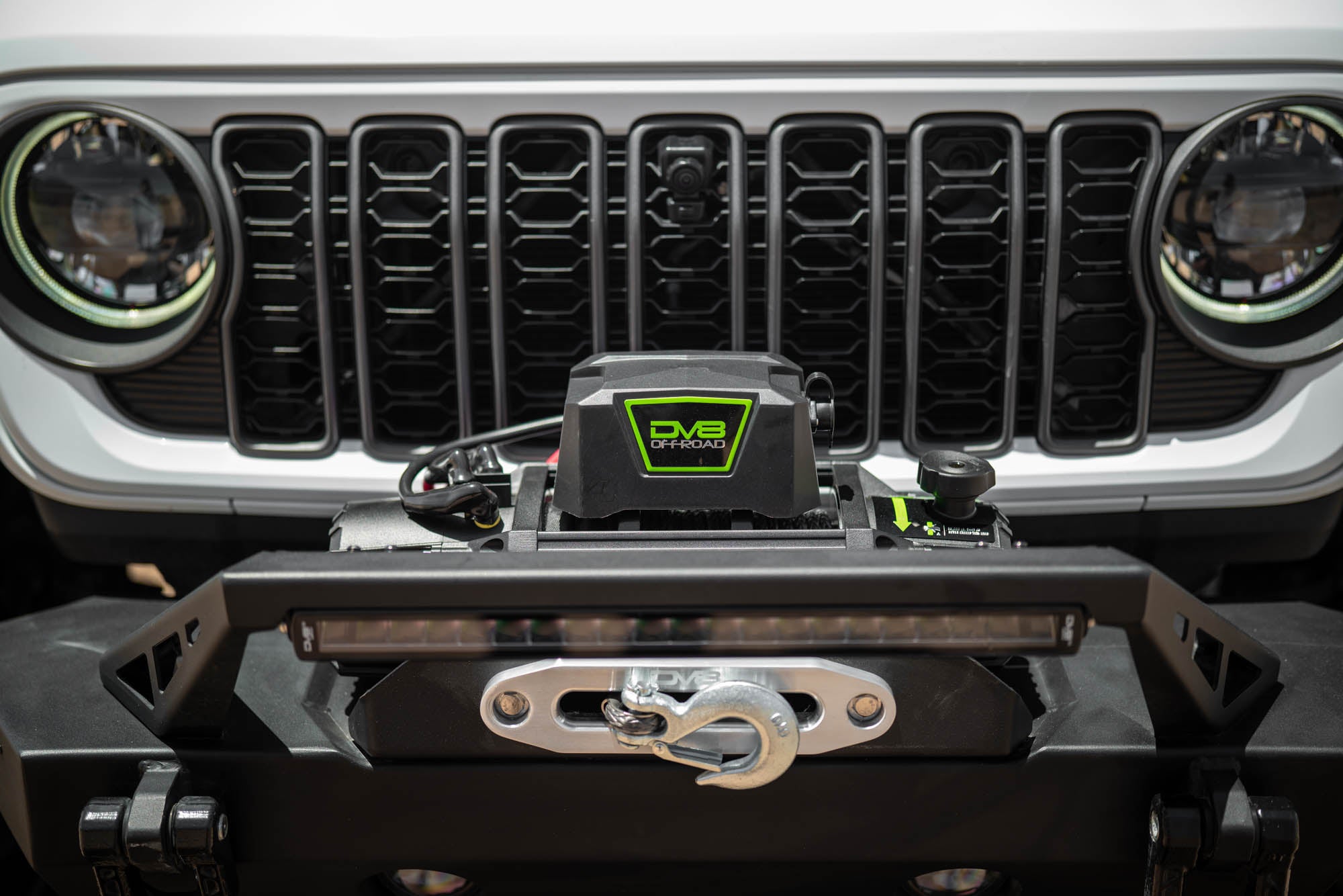 Xtract 12k Synthetic Rope Winch DV8 Offroad