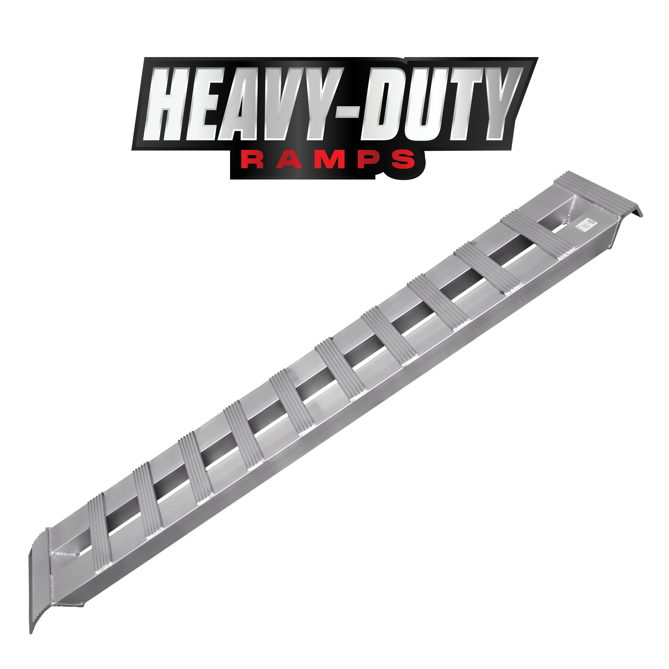 GEN-Y Hitch Single Heavy Duty 6 foot Aluminum Loading Ramp 14" x 72" 3K Capacity