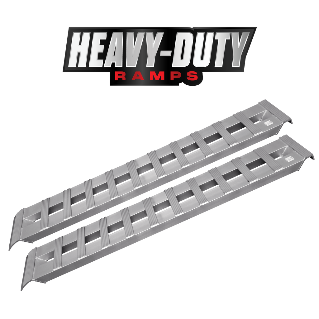 GEN-Y Hitch 1 pair Heavy Duty 7 foot Aluminum Loading Ramps 14" x 84" 3K Capacity Per Ramp