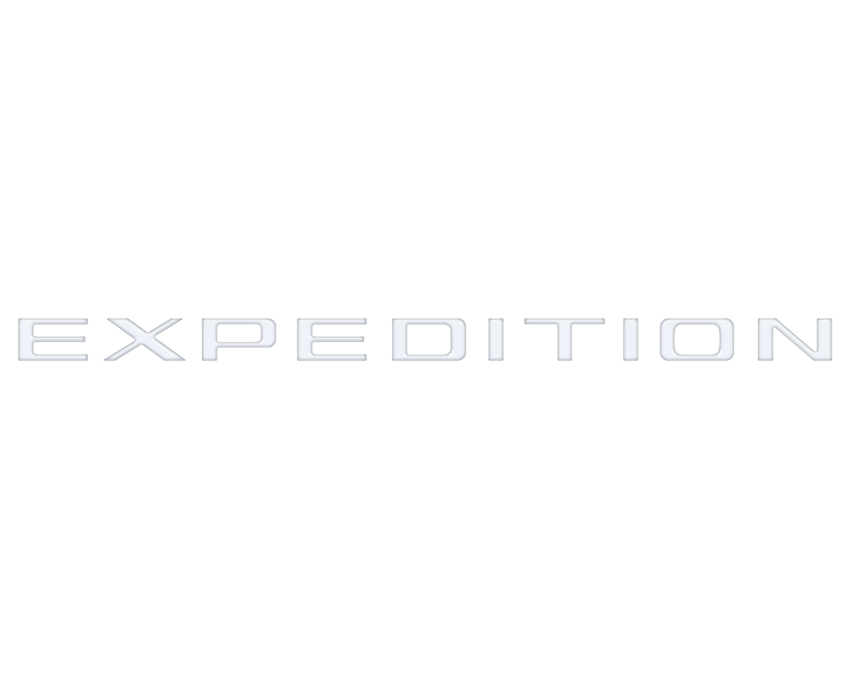 Liftgate or Hood Letter Overlays Fits 2022-2026 Ford Expedition