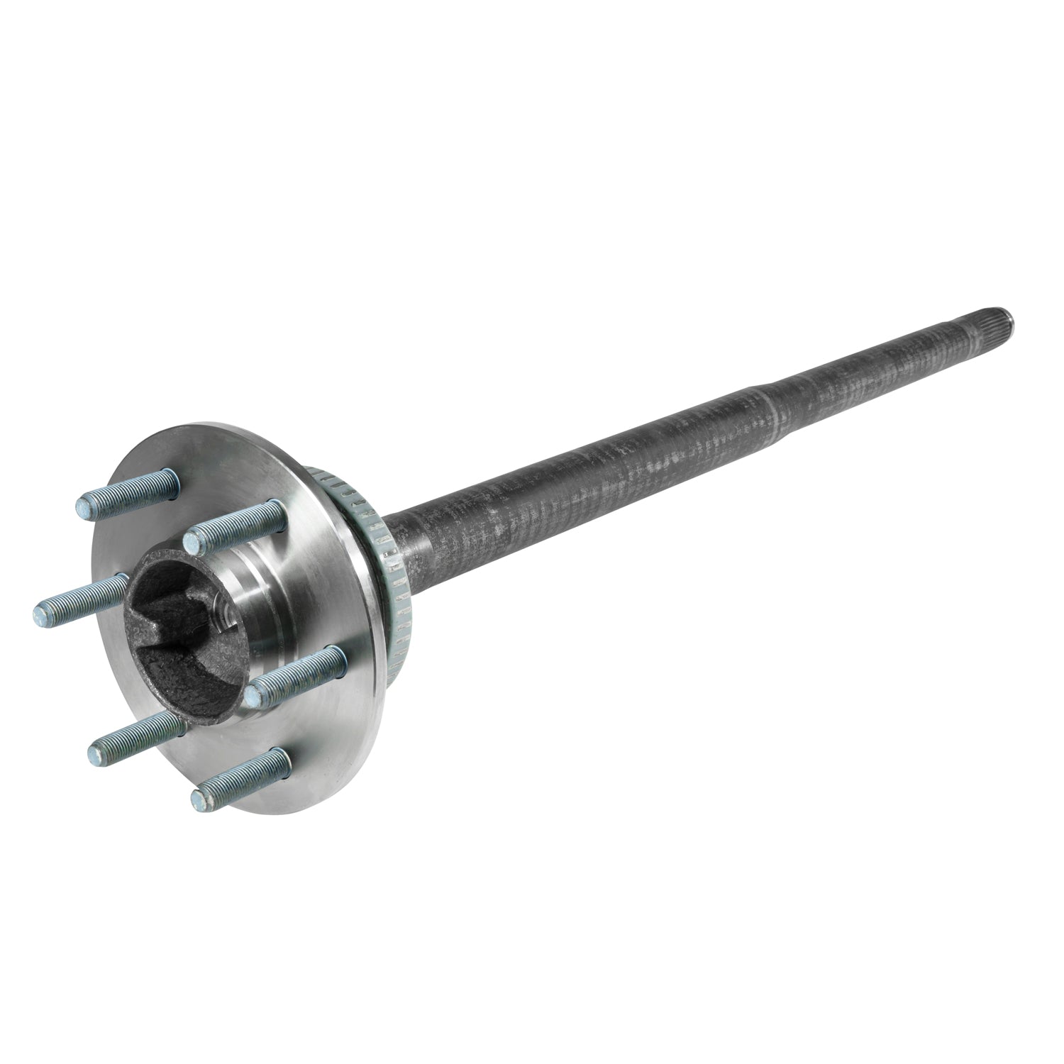 Rear Axle For Ford 9.75 Differential 34 Spline 34 Long 6 Lug Right Hand 9.75 Inch Ford Rear Axle '15-'19 F-150 Right Hand 34 Inch 34 Spline 6 Lug W/ ABS Ring W/O 4.10 Ratio HD Payload Yukon Gear