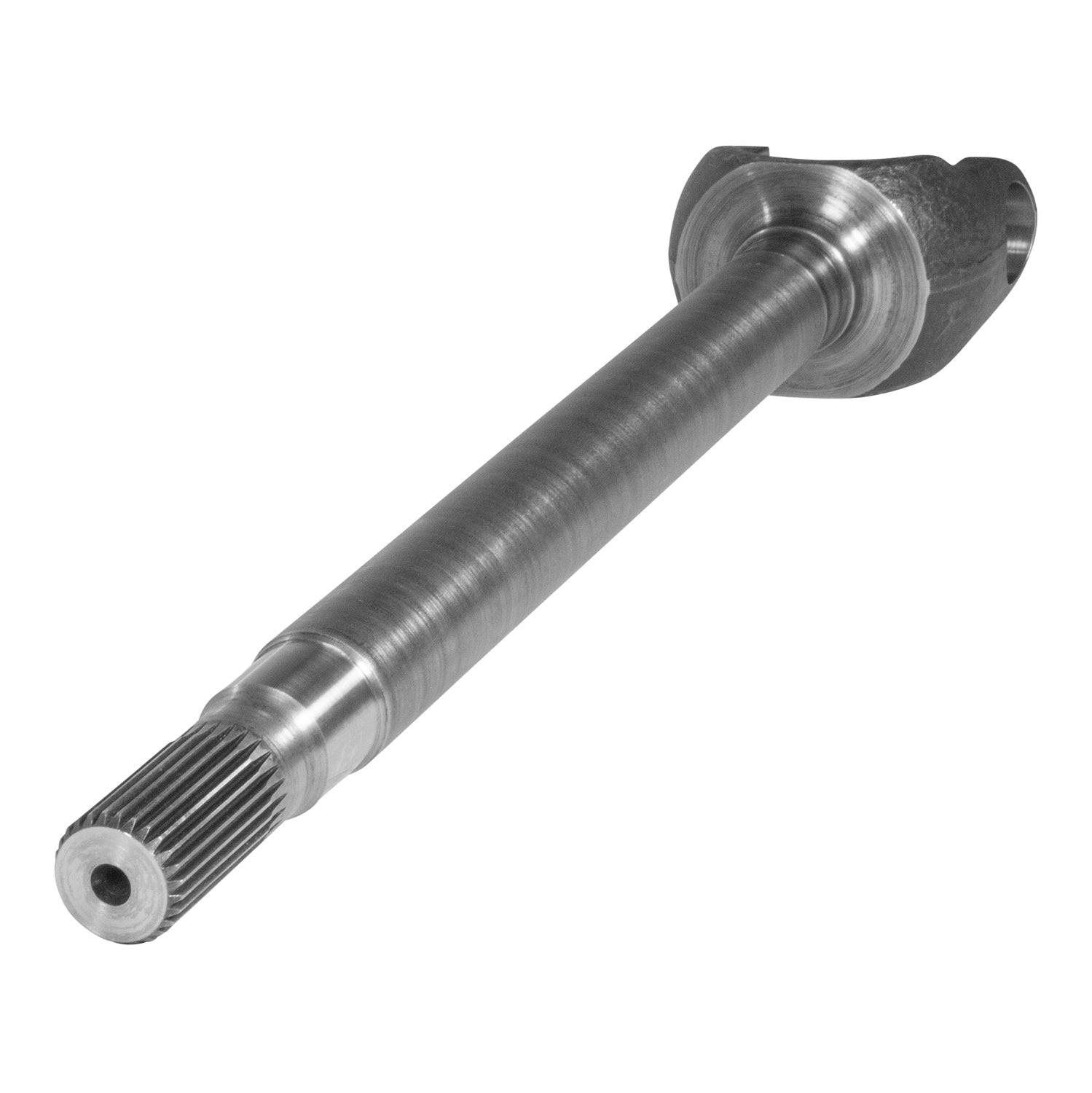 Chromoly Inner Front Axle For Dana 30 Diff 27 Spline Left Hand 19.3 Long D30 JL 27 Spline Left Hand Inner Axle 19.3 Inch 4340 1350 Series 7166 Joint Yukon Gear