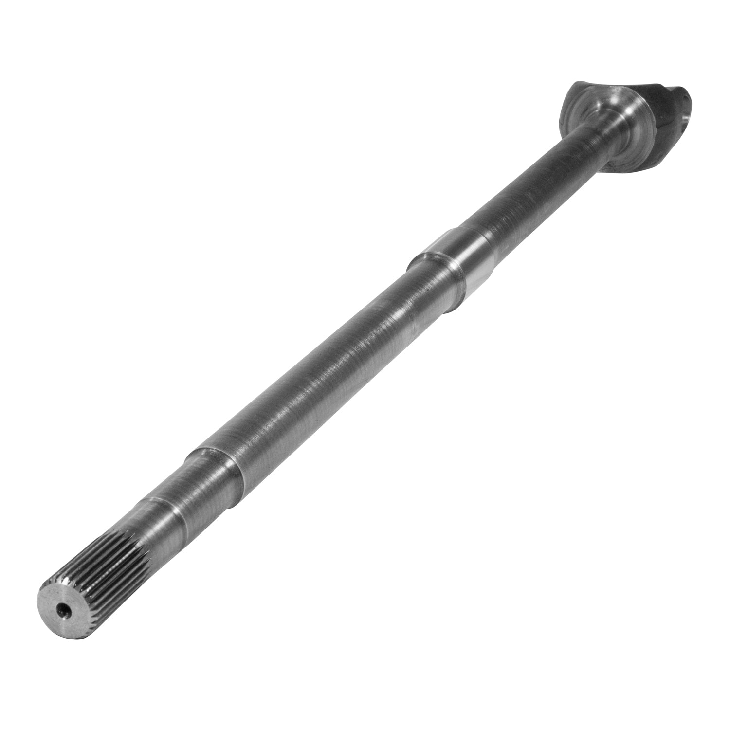 Chromoly Inner Front Axle Dana 30 27 Spline Right Hand 35.1 Long Fad Delete D30 JL 27 Spline Right Hand Inner Axle 35.1 Inch 4340 Fad Delete 1350 Series 7166 Joint Yukon Gear